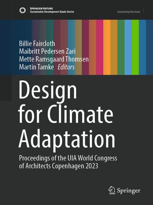cover image of Design for Climate Adaptation